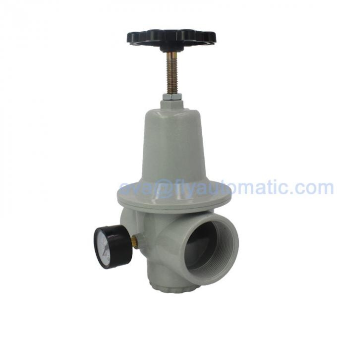 QTY-50 Pneumatic Air Pressure Regulator 2" BSPT With Gauge 13000 L/Min QTY Series