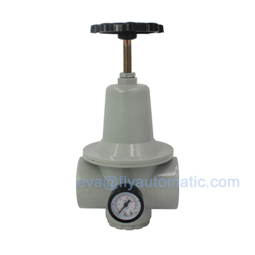 QTY-50 Pneumatic Air Pressure Regulator 2&quot; BSPT With Gauge 13000 L/Min QTY Series