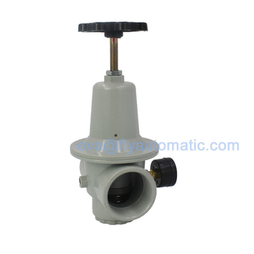 QTY-50 Pneumatic Air Pressure Regulator 2&quot; BSPT With Gauge 13000 L/Min QTY Series
