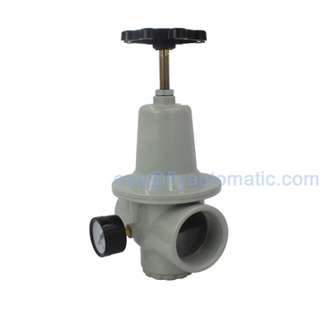 QTY-50 Pneumatic Air Pressure Regulator 2&quot; BSPT With Gauge 13000 L/Min QTY Series